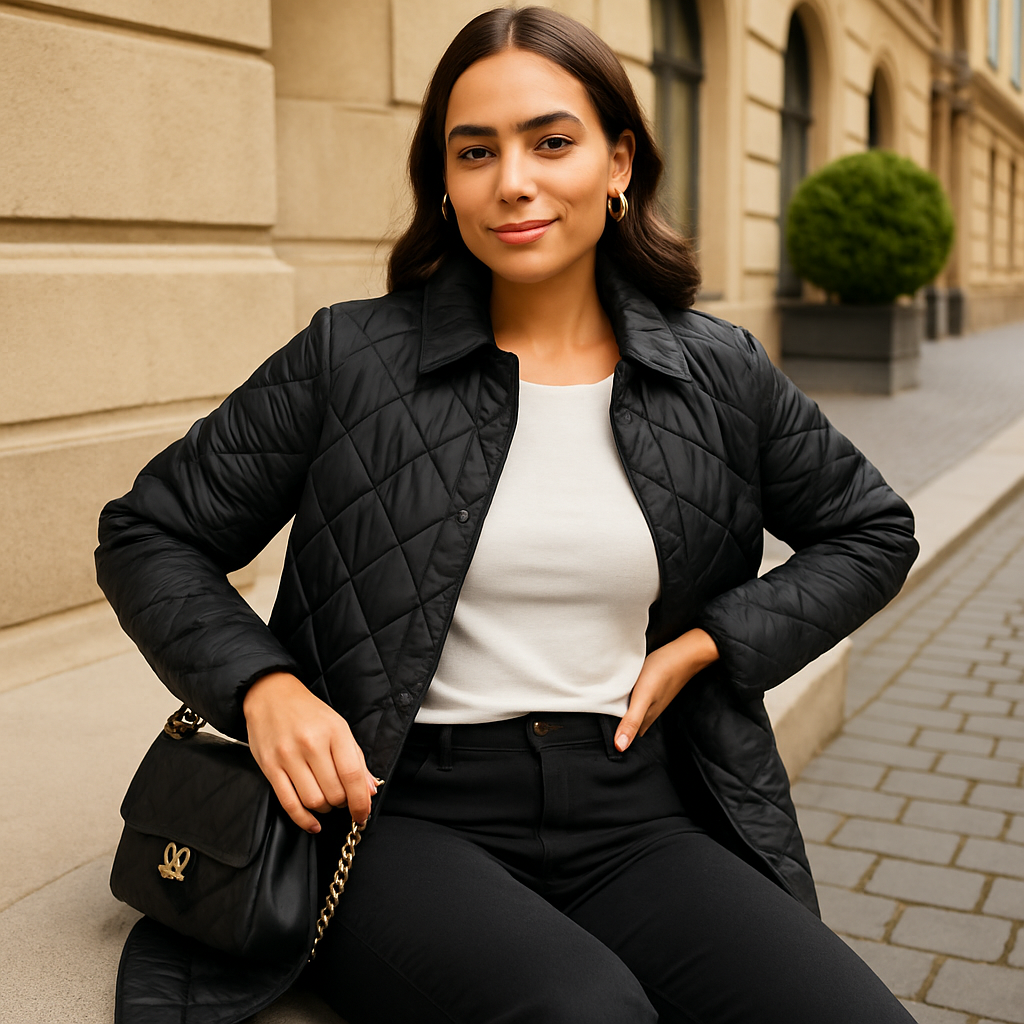 Manteau Femme Matelassé Long - Style Chic & Confortable - A2R Collection