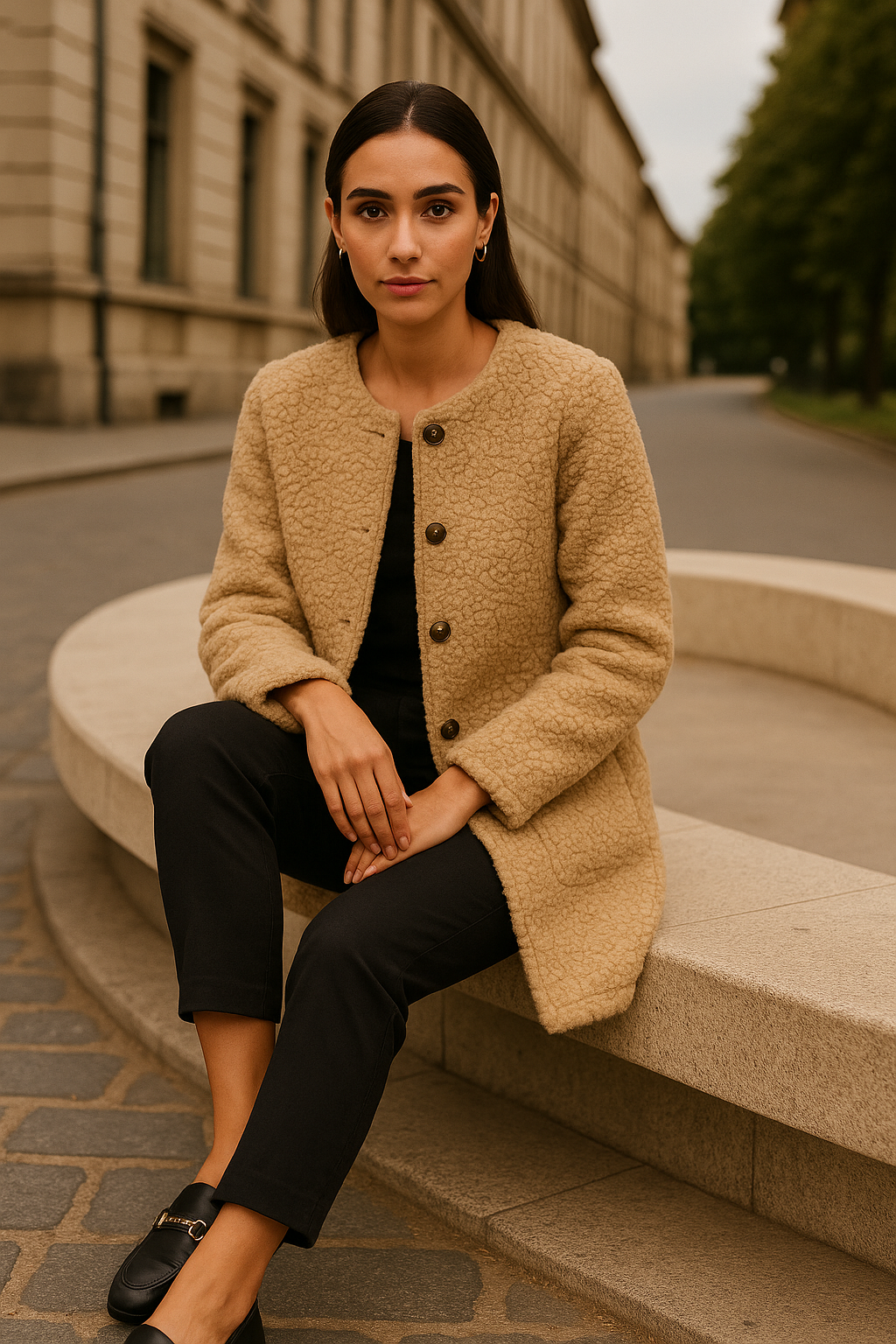 Manteau pepouz' - Doublure Léopard Chic - Coupe 42-54