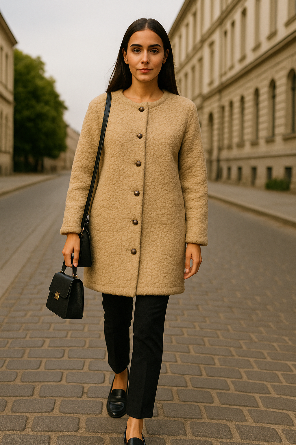 Manteau pepouz' - Doublure Léopard Chic - Coupe 42-54